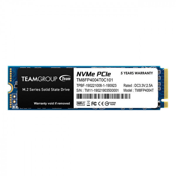 SSD TeamGroup 512GB MP34 M.2 PCIe Gen3x4