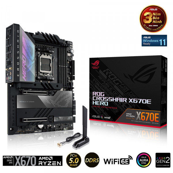 Bo Mạch Chủ ASUS ROG CROSSHAIR X670E HERO