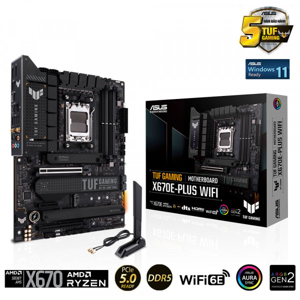 Bo Mạch Chủ ASUS TUF GAMING X670E-PLUS WIFI