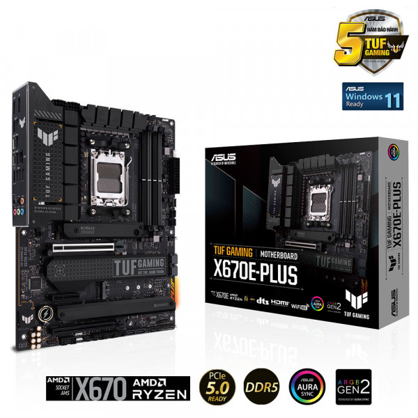 Bo Mạch Chủ ASUS TUF GAMING X670E-PLUS