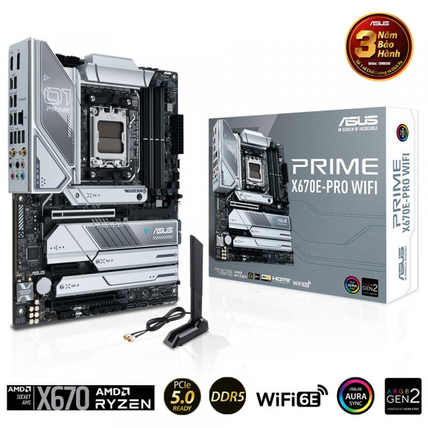 Bo Mạch Chủ ASUS PRIME X670E-PRO WIFI