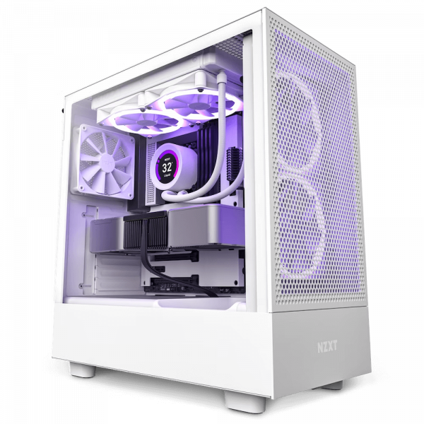 Vỏ Case NZXT H5 Flow White