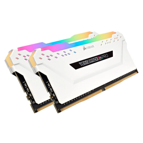 RAM Corsair Vengeance RGB Pro White 16GB (2x8GB) 3200MHz (CMW16GX4M2E3200C16W)