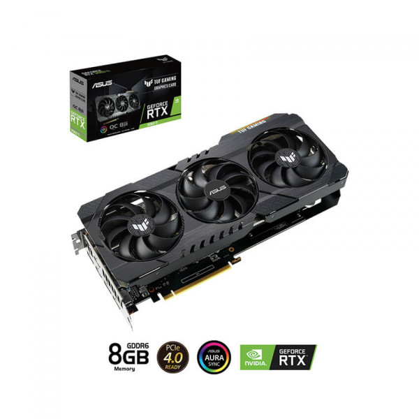 Card Màn Hình Asus TUF RTX 3060 Ti O8G V2 Gaming