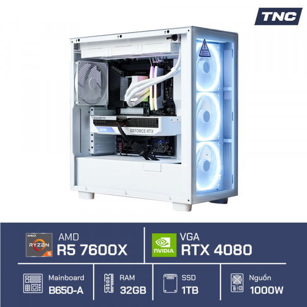 PC Gaming - Nova A4080 - WH