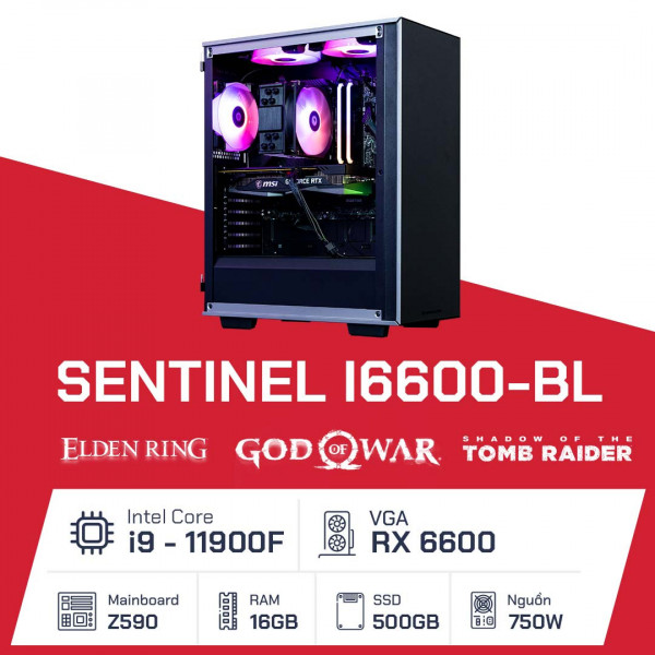 PC Gaming - Sentinel I6600 - BL