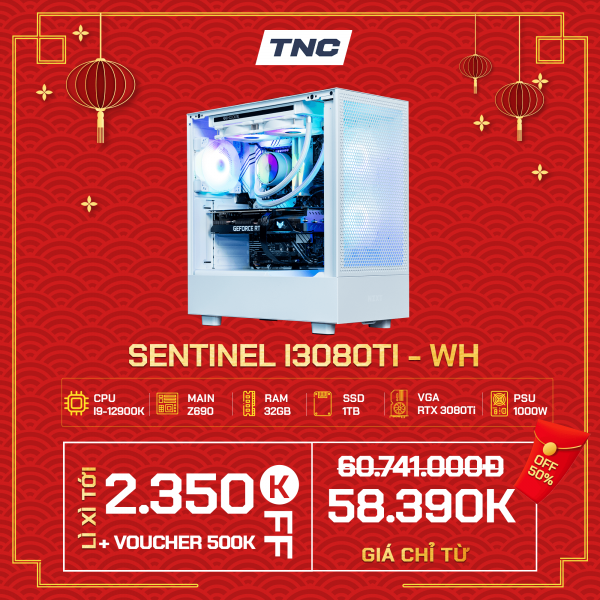 PC Gaming - Sentinel I3080Ti - WH