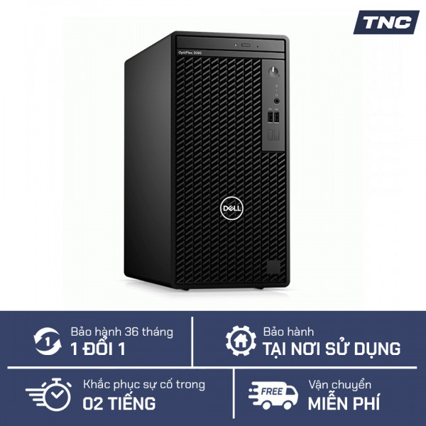 PC Đồng Bộ Dell Optiplex 3090MT 42OT390007 i5-10505/ 8GB RAM/ 256GB SSD/ Win 11
