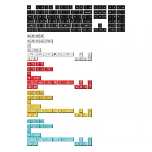 AKKO Keycap set - WOB (MDA profile)