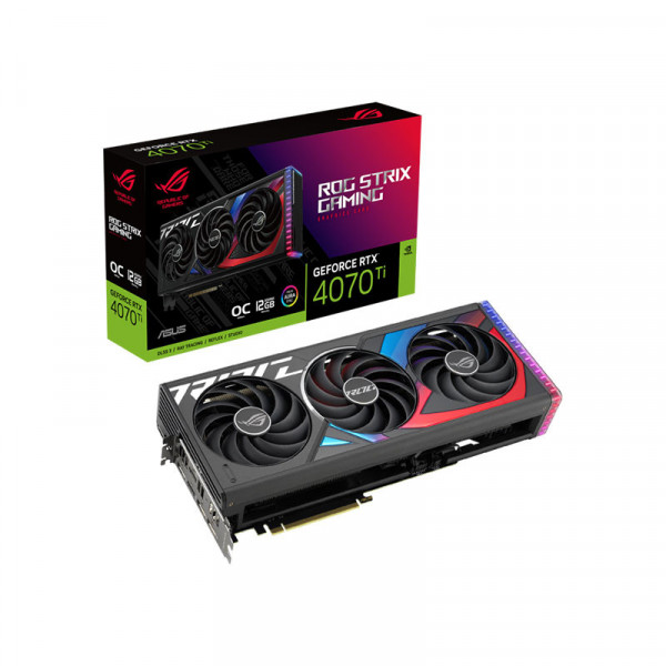 Card màn hình Asus ROG Strix GeForce RTX® 4070Ti 12GB GDDR6X OC Edition