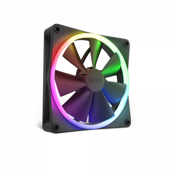 Quạt Tản Nhiệt NZXT F140RGB 140mm Single Black (RF-R14SF-B1)