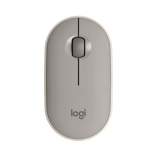 Chuột Logitech M350 Almond Milk Wireless/Bluetooth (910-006665)