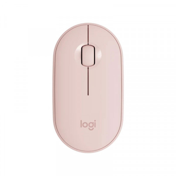 Chuột Không Dây Logitech Pebble M350 Pink (Wireless/ Bluetooth)