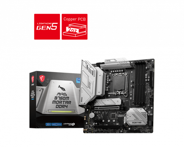 Bo mạch chủ MSI MAG B760M MORTAR DDR4