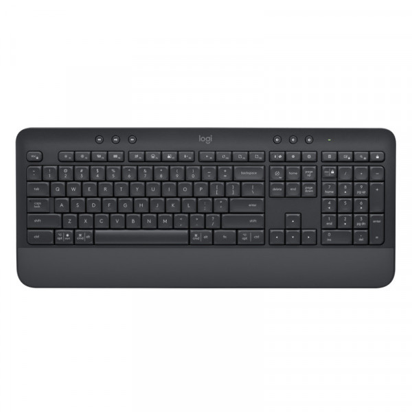 Bàn phím Logitech Không Dây K650 Signature Màu Than Chì (920-010955) 