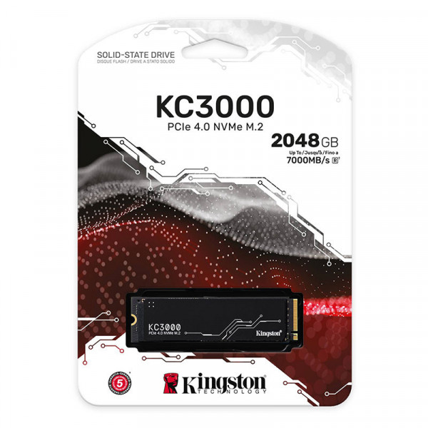 Ổ cứng SSD Kingston KC3000 2TB NVMe PCIe Gen 4.0