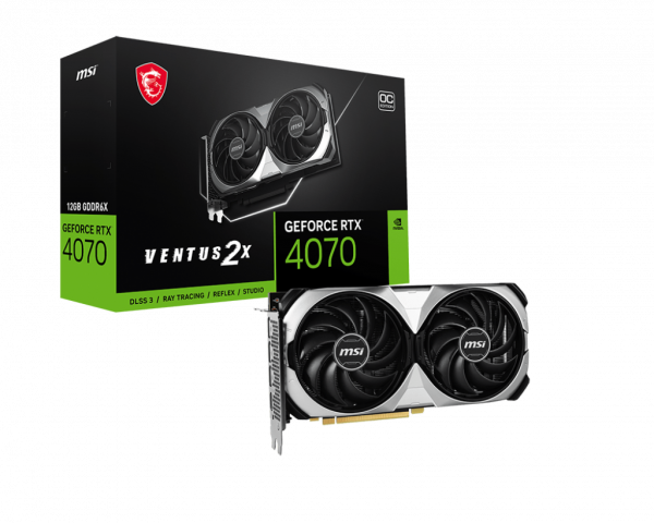 Card Màn Hình MSI RTX 4070 VENTUS 2X 12G OC GDDR6