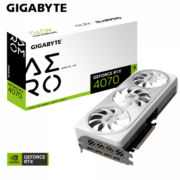 Card Màn Hình Gigabyte GeForce RTX 4070 Aero OC 12GB