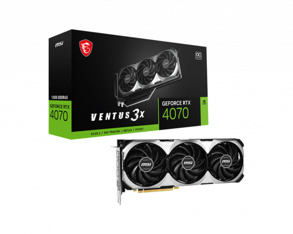 Card Màn Hình MSI RTX 4070 VENTUS 3X 12G OC