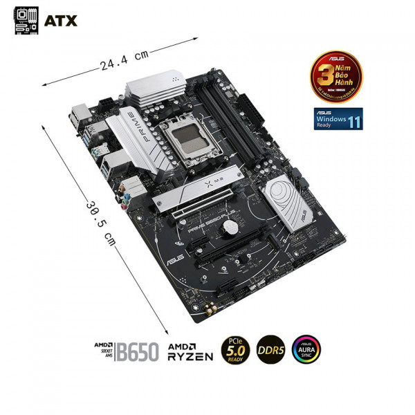 TNC Store Bo Mạch Chủ Asus PRIME B650 PLUS DDR5