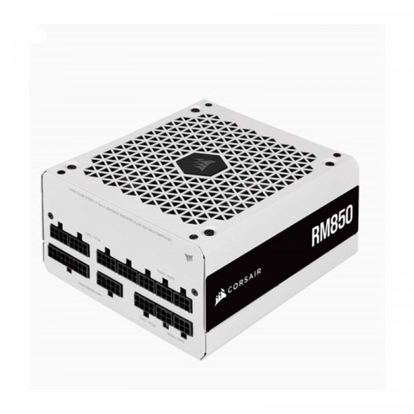 Nguồn Case Corsair RM850 White 80 Plus Gold 2021 - Full Modul