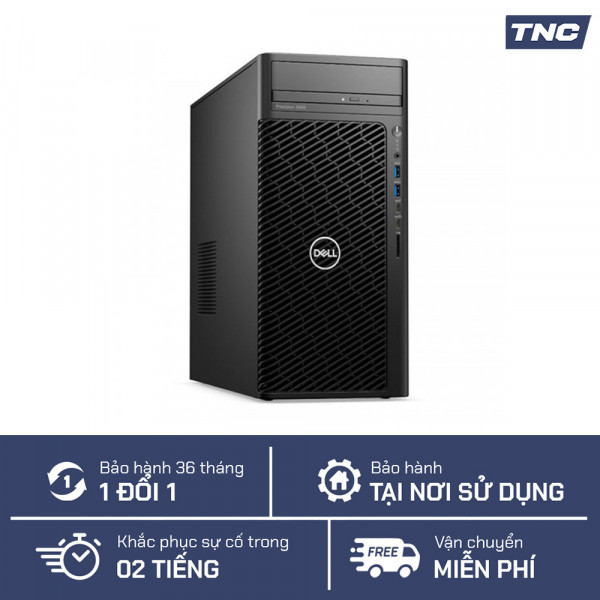 PC Đồng Bộ Dell Precision 3660 Tower (CTO) i5-12600/ 8GB RAM DDR5/ 256GB SSD/ Intel UHD Graphics 770/ None OS