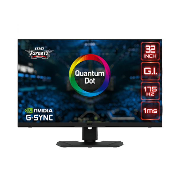 Màn Hình Gaming MSI Optix MPG321QRF-QD /31.5 inch /WQHD /IPS /175HZ