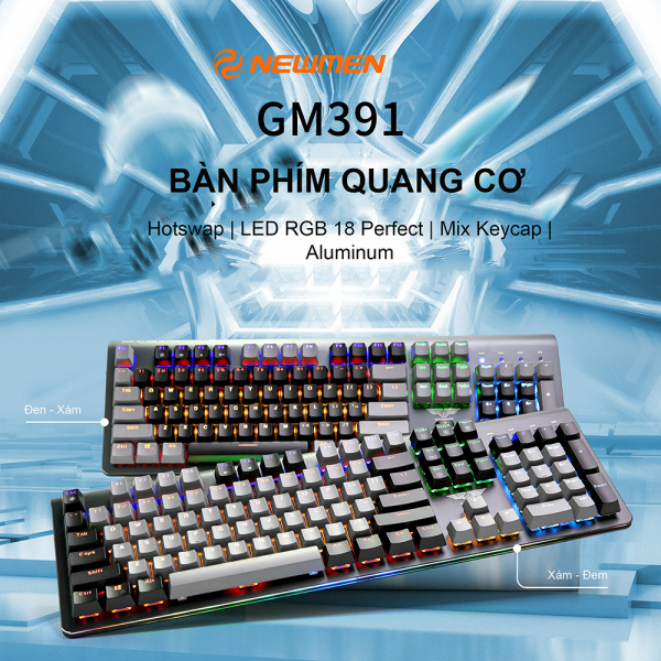 Bàn Phim Cơ Newmen GM391 