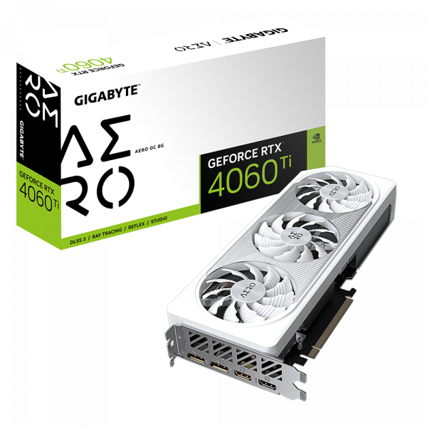 Card Màn Hình Gigabyte GeForce RTX 4060 Ti AERO OC 8G