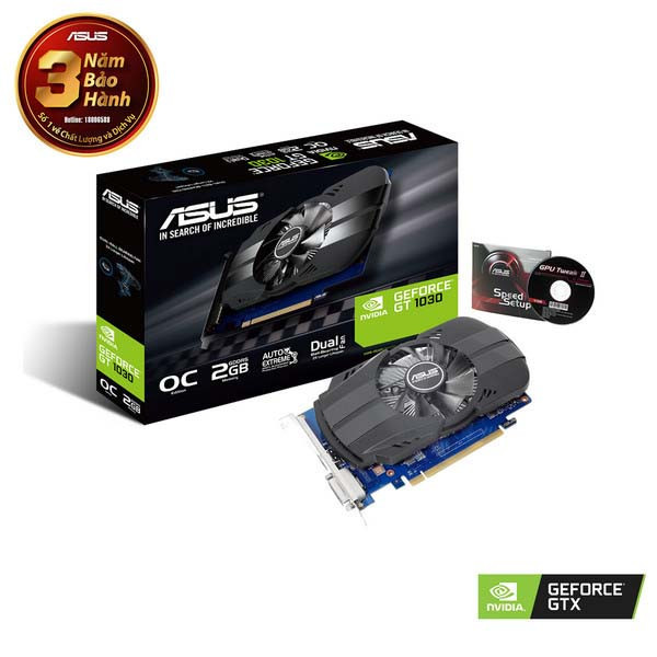 Card màn hình ASUS PH GT1030 O2G