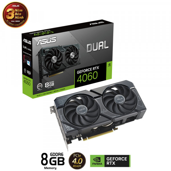 Card Màn Hình ASUS DUAL RTX 4060 8G