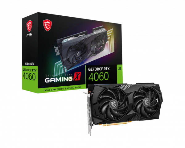 Card Màn Hình MSI GeForce RTX 4060 GAMING X 8G