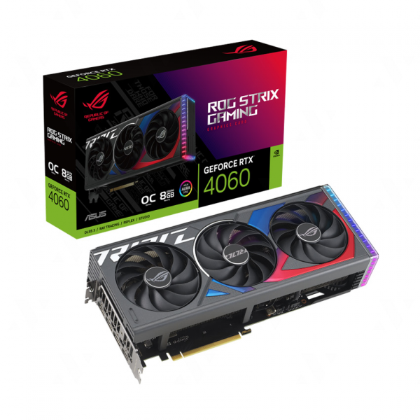 Card Màn Hình ASUS ROG Strix GeForce RTX 4060 OC Edition 8GB