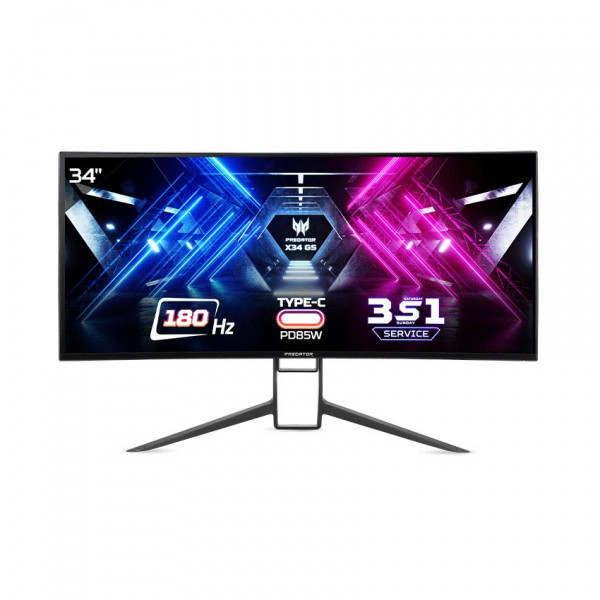 Màn Hình  ACER X34 GS 34 inch/IPS/4K/144Hz/HDMI/DP/USB/LED/SPK