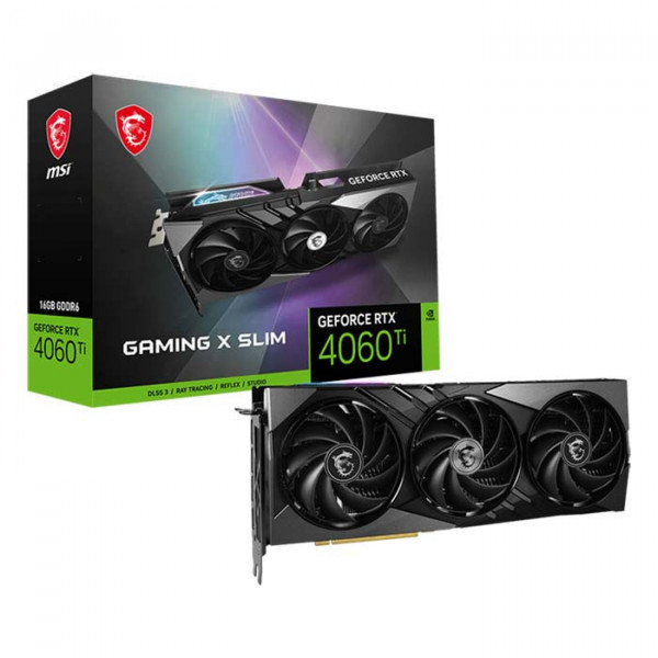 Card màn hình GeForce RTX™ 4060 Ti GAMING X SLIM 16G