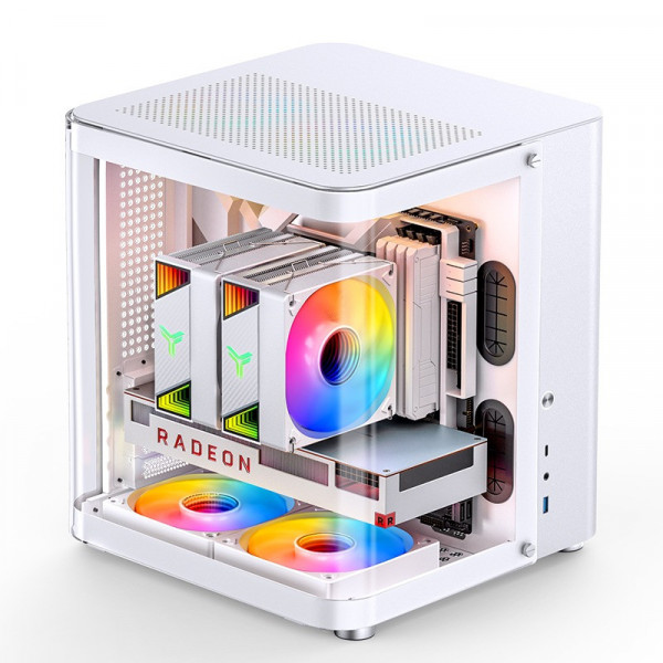 VỎ CASE JONSBO TK-1 WHITE ( MID TOWER/MÀU TRẮNG)