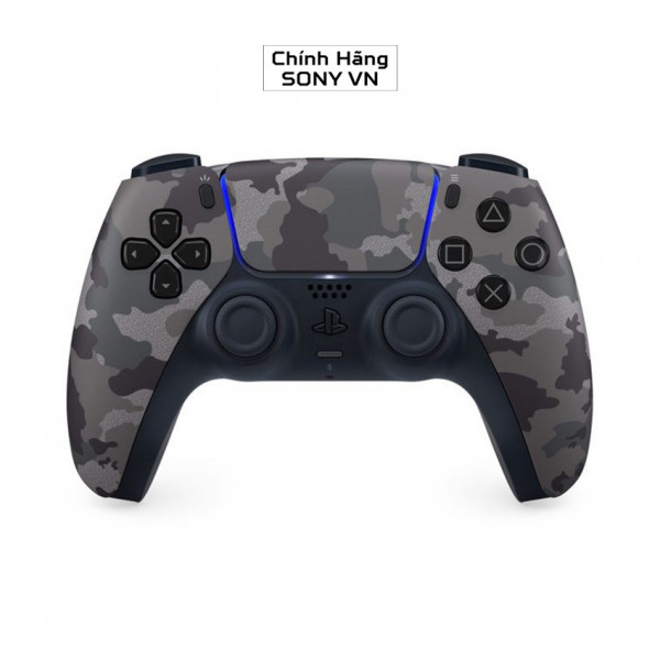 Tay Cầm Chơi Game Sony PS5 DualSense - Camo Gray Camouflage