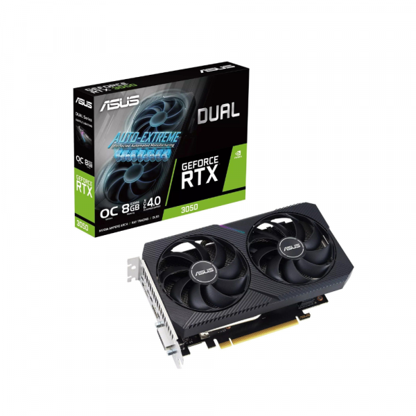 Card Màn Hình Asus Dual RTX 3050 8GB V2 (DUAL-RTX3050-8G-V2)
