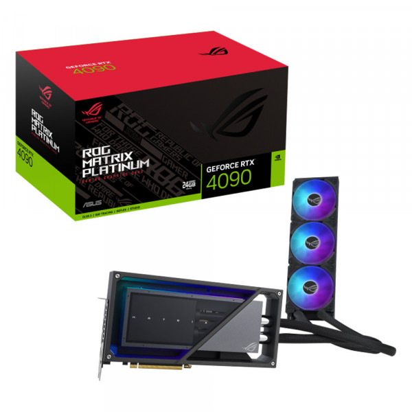 Card Màn Hình Asus ROG Matrix Platinum GeForce RTX 4090 24GB GDDR6X (ROG-MATRIX-RTX4090-P24G-GAMING)