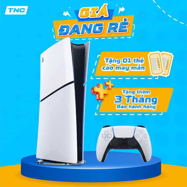 Máy Chơi Game Sony PlayStation 5 Slim (PS5 Slim) Digital Edition - Nhập Khẩu (CFI - 2118 B01)