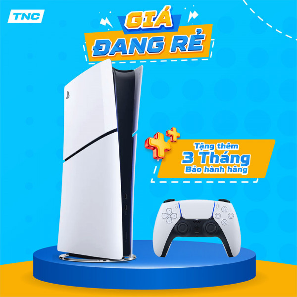 Máy Chơi Game Sony PlayStation 5 Slim (PS5 Slim) Digital Edition - Nhập Khẩu (CFI - 2118 B01)