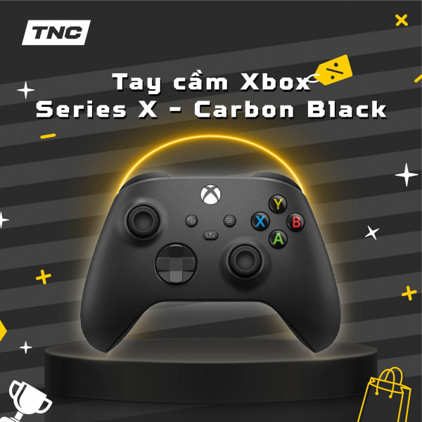 Tay Cầm Chơi Game Xbox Series X Controller - Carbon Black