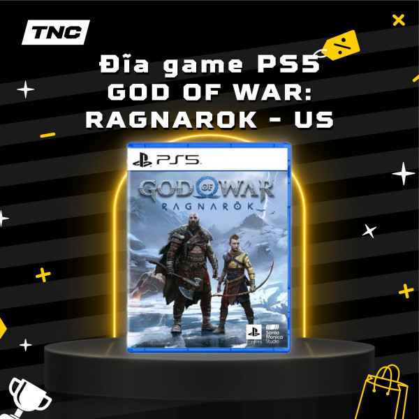 Đĩa Game PS5 - GOD OF WAR: RAGNAROK - US