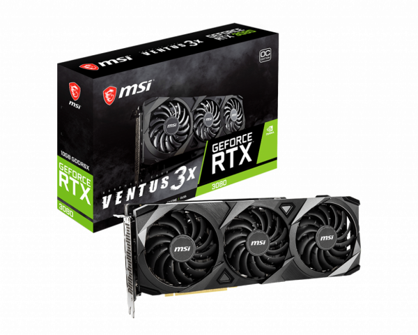 Card Màn Hình MSI RTX 3080 VENTUS 3X OC 10G (Like New)