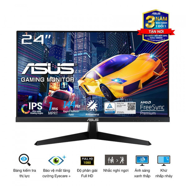 Màn Hình Asus VY249HGE 23.8 inch/IPS/144Hz/FHD/1ms