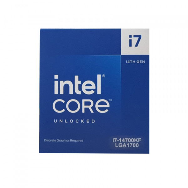 Cpu Intel Core I7-14700KF (Up To 5.6Ghz, 20 Nhân 28 Luồng, 33MB Cache)