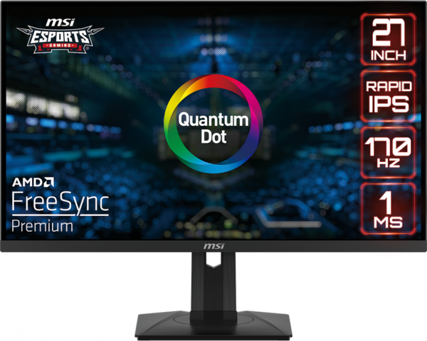 Màn Hình MSI G274QPF-QD 27 inch/ 2K/ IPS/ 170Hz/ 1ms