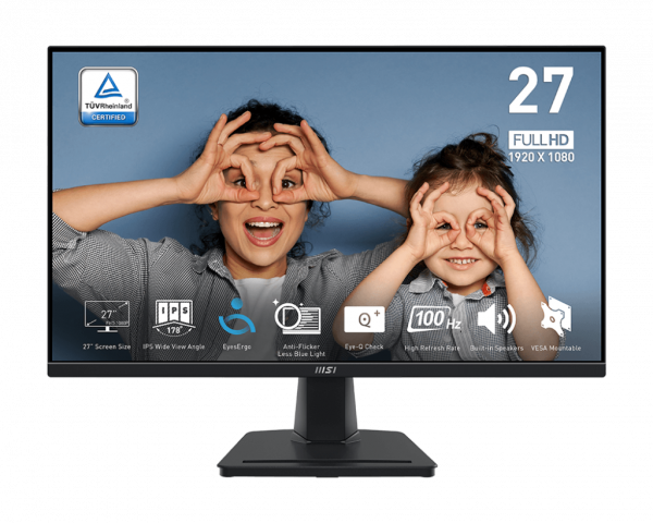 Màn Hình MSI PRO MP275 27inch/ FHD/ IPS/ 100HZ/ 1MS/ Có Loa