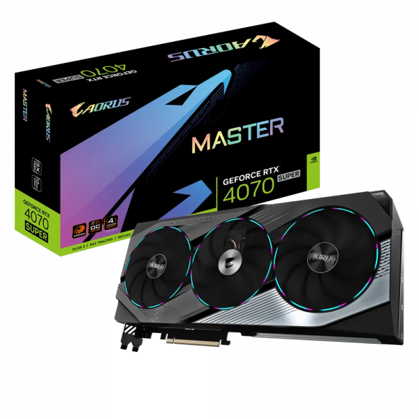 Card Màn Hình Gigabyte Aorus GeForce RTX 4070 Super Master 12G