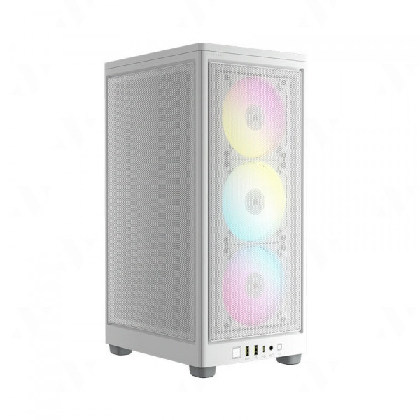 Vỏ Case Corsair iCUE 2000D RGB AIRFLOW Màu Trắng